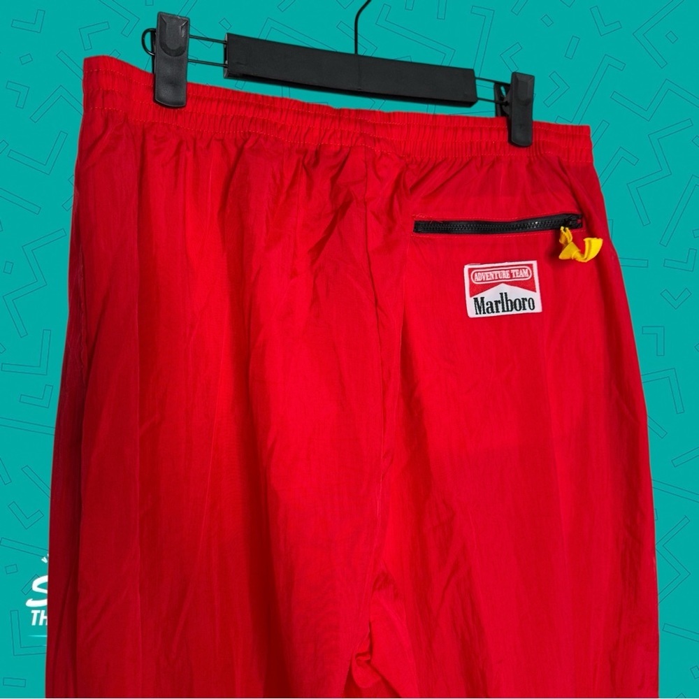 Marlboro Adventure Team nylon track pants - Picture 1 of 7